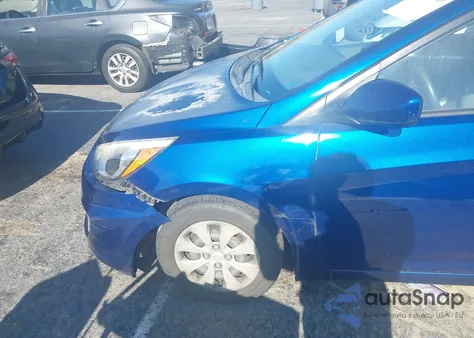 2015 Hyundai Accent Gls из США, поврежденный, VIN KMHCT4AE0FU861276